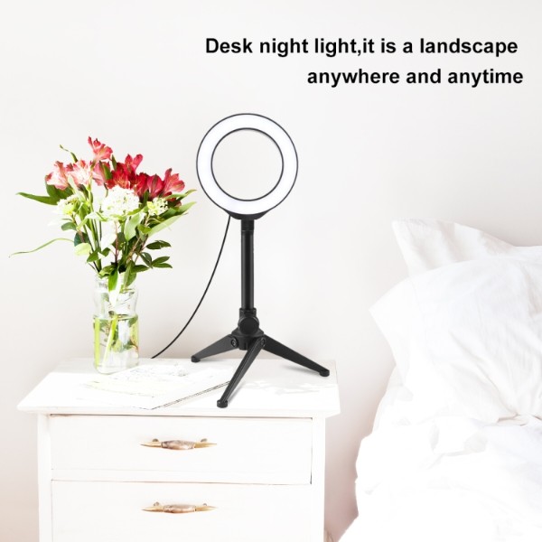 Фото - Набор для блогера Puluz USB LED Lamp PKT3084B 4.7" + настольное крепление