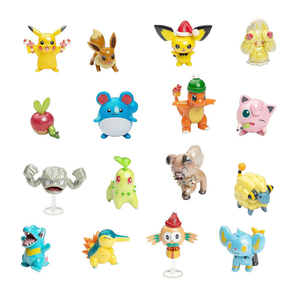 Фото - Набір ігрових фігурок Pokemon АДВЕНТ-КАЛЕНДАР 2023 (PKW3066)