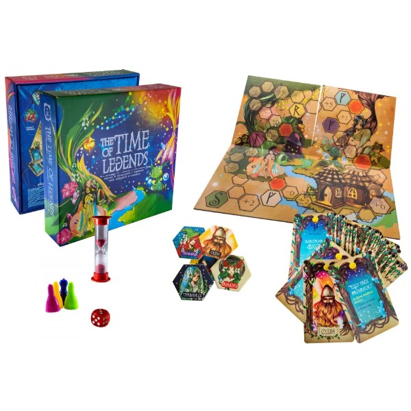 Фото - Настольная игра (12+) Strateg "The time of legends/ Время легенд" укр (30267)