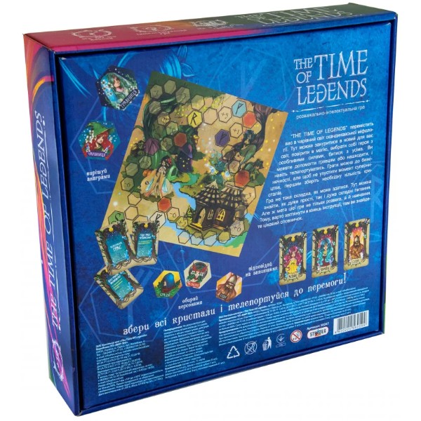 Фото - Настольная игра (12+) Strateg "The time of legends/ Время легенд" укр (30267)