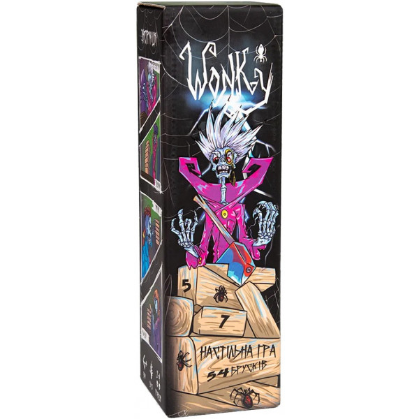 Фото - Настільна гра (5-7 років) Strateg Дженга з числами (30358)