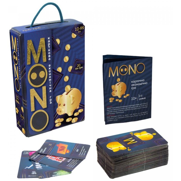 Фото - Настольная игра (12+) Strateg "Mono", укр (30810)