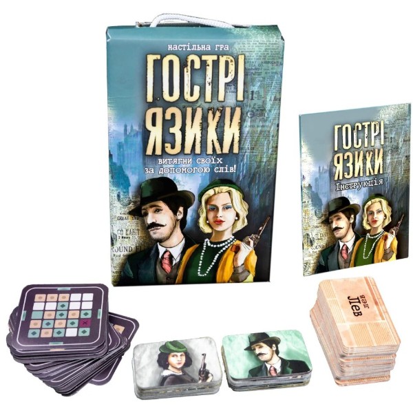Фото - Настільна гра (12+) Strateg Гострі язики (укр) (30951)