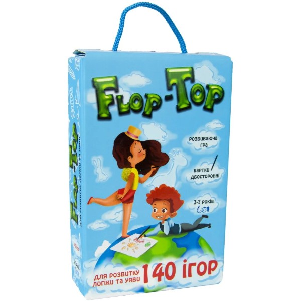 Фото - Настольная игра (5-7 лет) Strateg Flop-Top (укр) (30868)