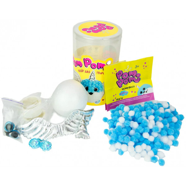 Фото - Набор для изготовления игрушек Strateg Pom pom Лумми (укр) (32014)