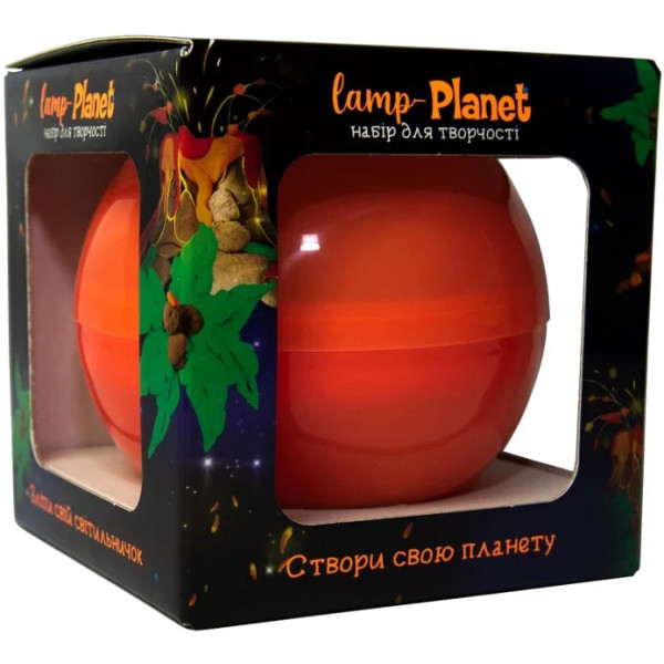 Фото - Набір для виготовлення іграшок Strateg Lamp-planet Помаранчевий (30222) Фото - Набір для виготовлення іграшок Strateg Lamp-planet Помаранчевий (30222)