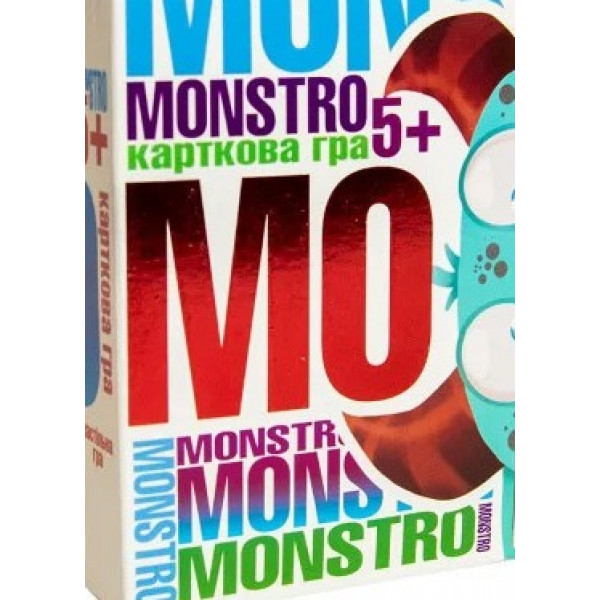 Фото - Настольная игра (5-7 лет) Strateg Monstro (укр) (32068)