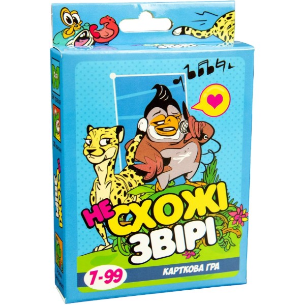 Фото - Настольная игра (5-7 лет) Strateg "Непохожие звери", укр (30223)