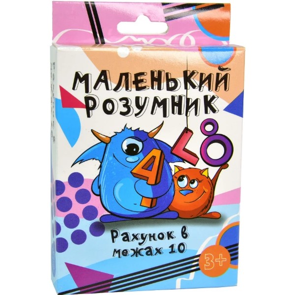 Фото - Настольная игра (3-4 года) Strateg Маленький умник учебная (укр. яз) (30271)