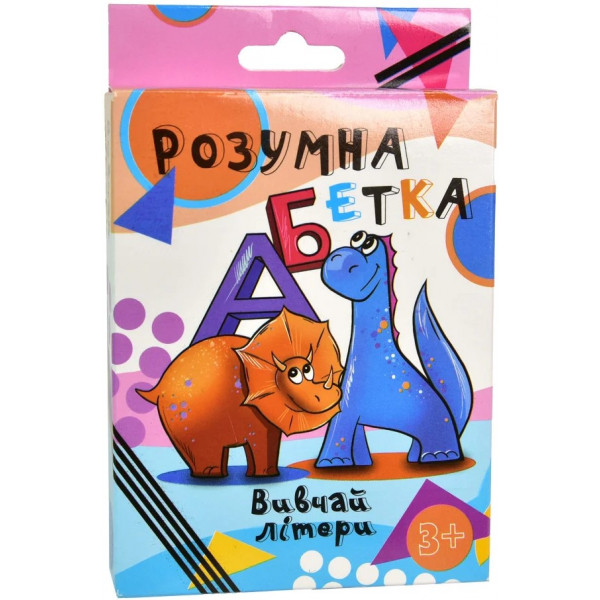 Фото - Настольная игра (3-4 года) Strateg Умный алфавит учебный (укр. яз) (30273)
