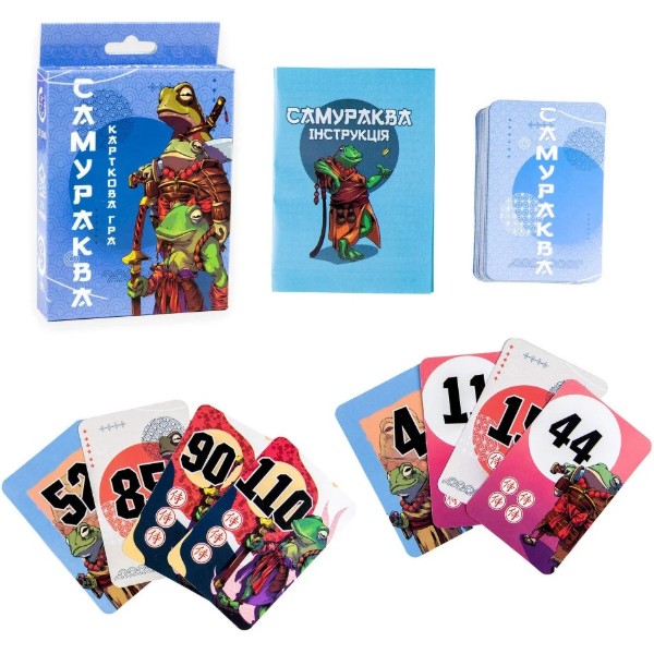 Фото - Настольная игра (8+) Strateg Самураква укр.яз. (30322)