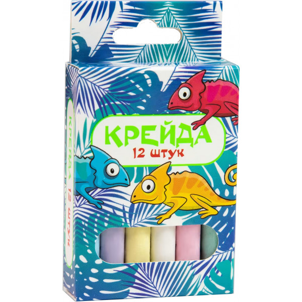 Фото - Набір крейди Strateg 12 шт. (50106) Фото - Набір крейди Strateg 12 шт. (50106)