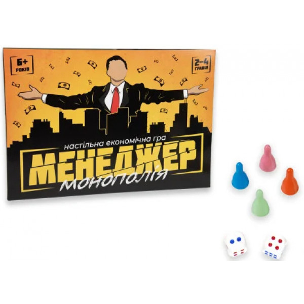 Фото - Настільна гра (5-7 років) Strateg Менеджер (укр.м.) (30342)