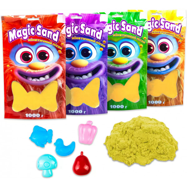 Фото - Кінетичний пісок Strateg Magic sand (39404-5) Фото - Кінетичний пісок Strateg Magic sand (39404-5)