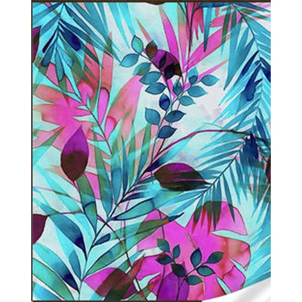 Фото - Алмазний живопис Strateg Абстракція листя 30х40 см (GM86864)