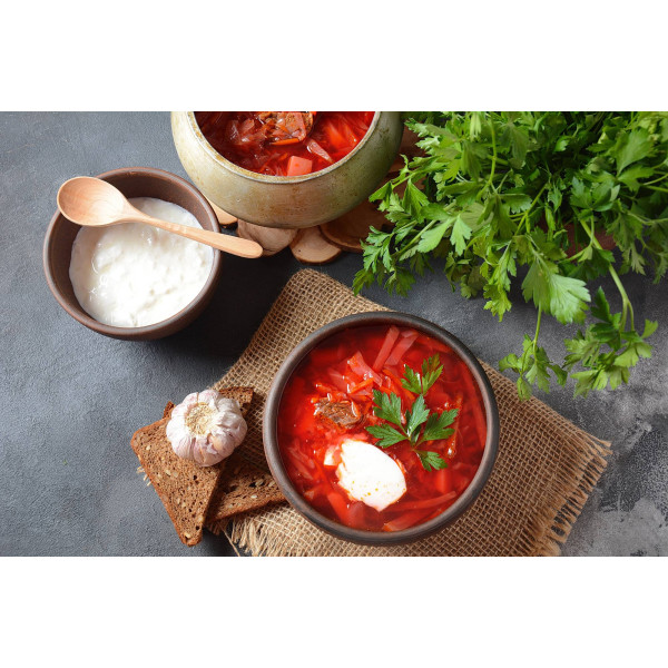 Фото - Алмазний живопис Strateg 
Смаки традицій 30х40 см (HEG87062)