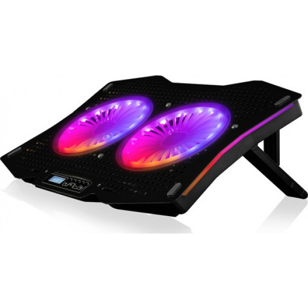 Фото - Подставка под ноутбук охлаждающая Modecom SlentI Fan MC-CF18 RGB (PL-MC-CF-18-RGB)