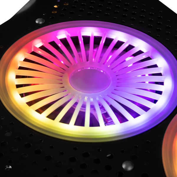 Фото - Подставка под ноутбук охлаждающая Modecom SlentI Fan MC-CF18 RGB (PL-MC-CF-18-RGB)