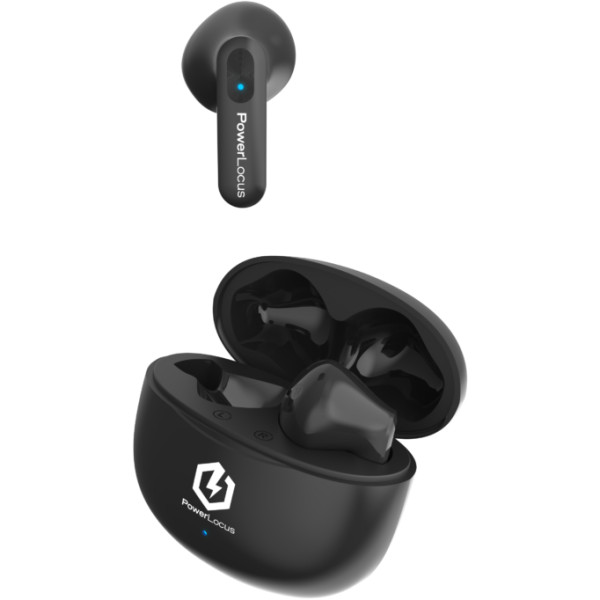Фото - Наушники вкладыши беспроводные TWS PowerLocus Vibe black (pwl-vibe-black)