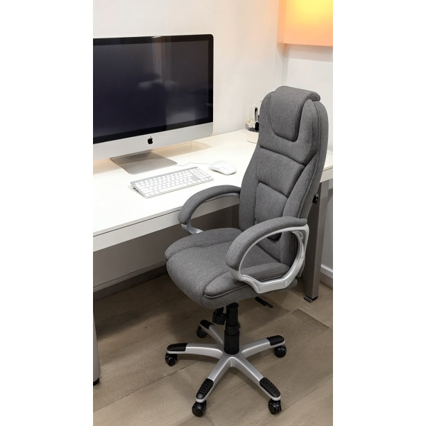 Фото - Крісло офісне GT Racer X-2852 Classic Fabric Dark Gray