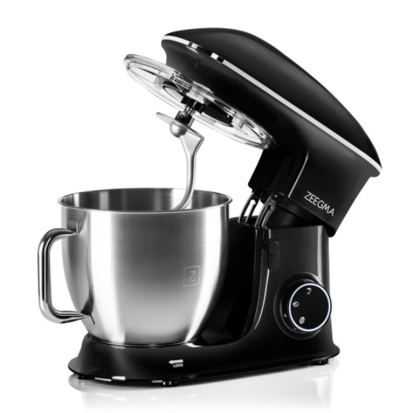 Фото - Планетарний міксер Zeegma PLANEET CHEF BLACK SILVER