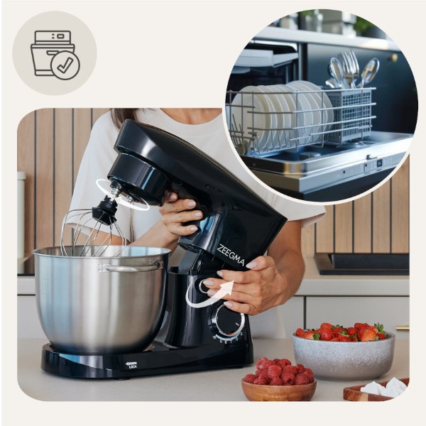 Фото - Планетарний міксер Zeegma PLANEET EASY BLACK