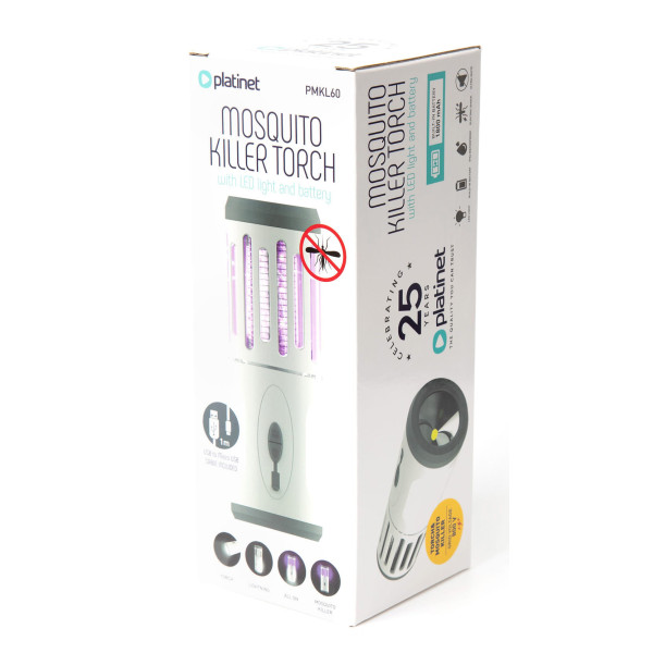 Фото - Уничтожитель насекомых Platinet MOSQUITO KILLER LANTERN 6W 60LM 1800MAH BATTERY (PMKL60)
