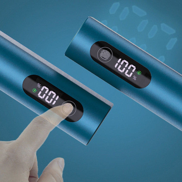 Фото - Батарея мобильная Platinet 10000mAh TYPE-C PD20W+ SCP22.5W HD+ 1500 CYCLES TOUCH MINI Blue (PMPB742BL)