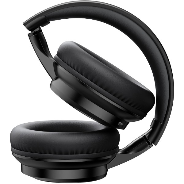 Фото - Навушники повнорозмірні бездротові Platinet WIRELESS HEADPHONES BLUETOOTH 5.4 400 MAH Black (PHB086B)
