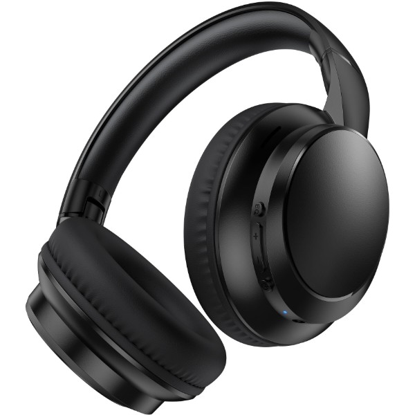 Фото - Навушники повнорозмірні бездротові Platinet WIRELESS HEADPHONES BLUETOOTH 5.4 400 MAH Black (PHB086B)