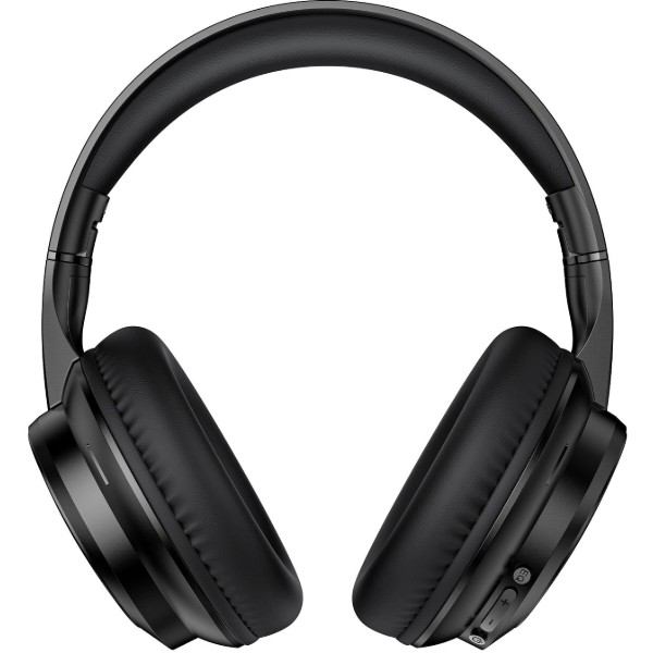 Фото - Навушники повнорозмірні бездротові Platinet WIRELESS HEADPHONES BLUETOOTH 5.4 400 MAH Black (PHB086B)