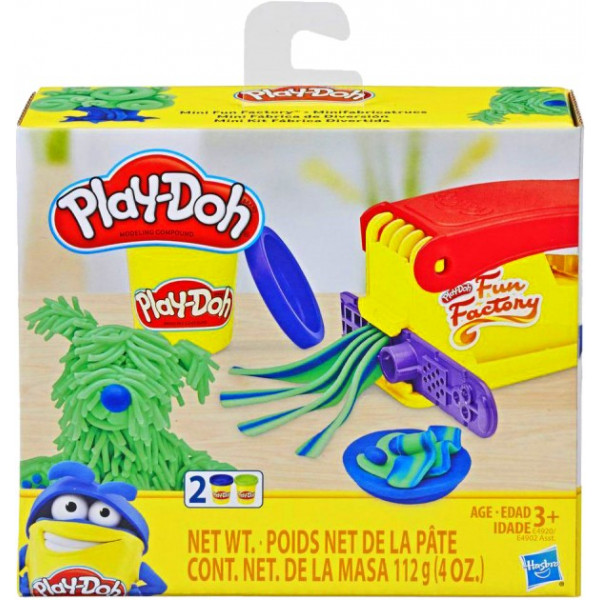 Фото - Набори для ліплення Play Doh Hasbro Play-Doh Mini Улюблені набори в мініатюрі "Весела фабрика" (E4902_E4920)