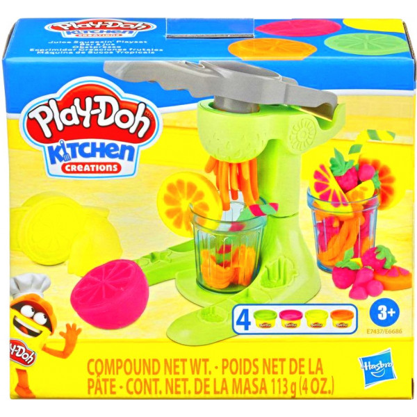 Фото - Набори для ліплення Play Doh Hasbro тропічні соки (E6686_E7437) Фото - Набори для ліплення Play Doh Hasbro тропічні соки (E6686_E7437)