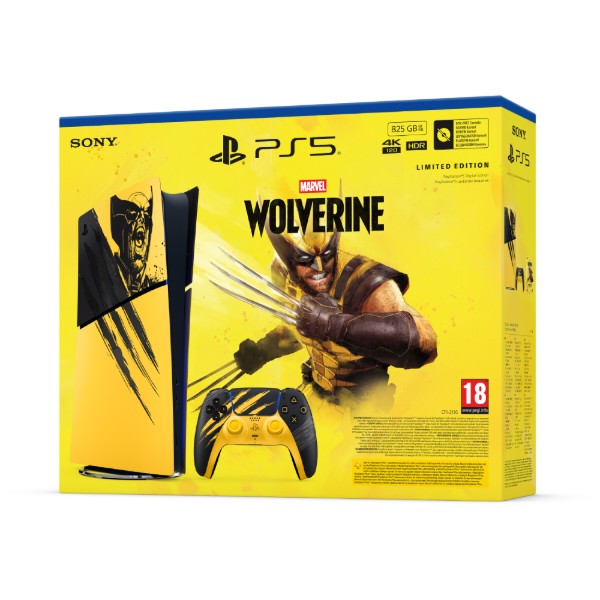 Фото - Ігрова приставка PlayStation 5 Slim Digital Edition [Marvel's Wolverine Limited Edition]