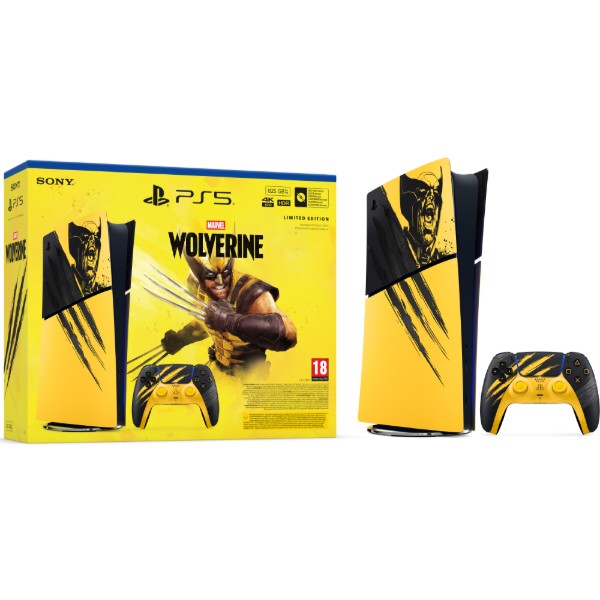 Фото - Ігрова приставка PlayStation 5 Slim Digital Edition [Marvel's Wolverine Limited Edition]