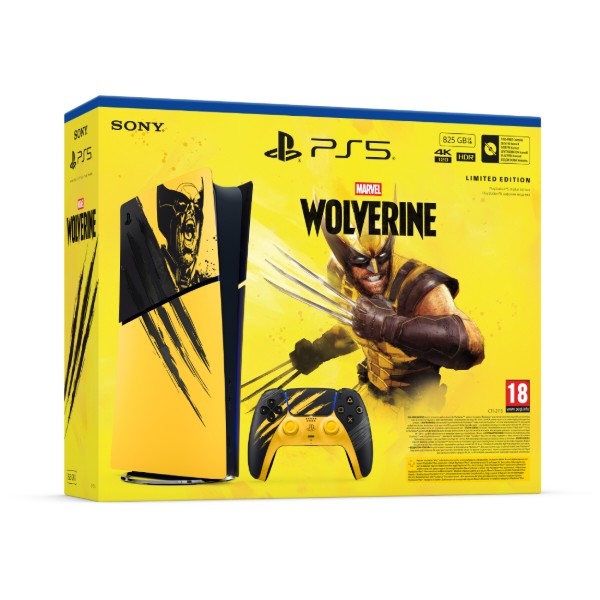 Фото - Ігрова приставка PlayStation 5 Slim Digital Edition [Marvel's Wolverine Limited Edition]