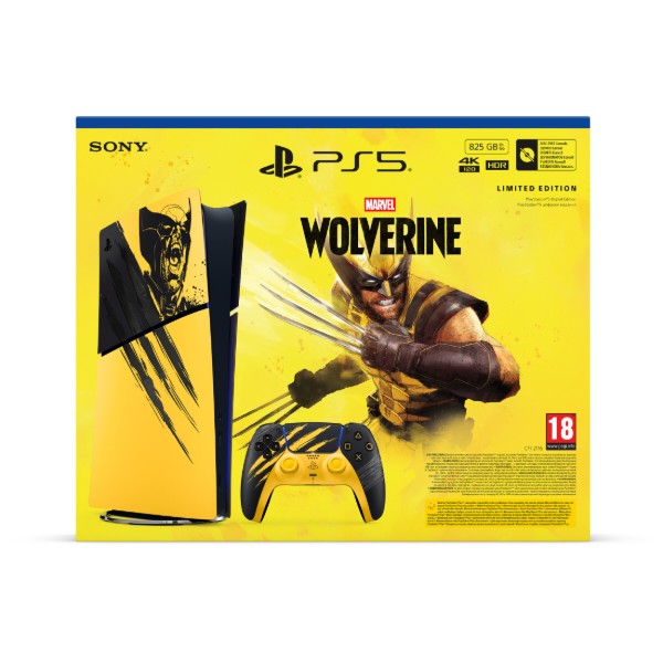 Фото - Ігрова приставка PlayStation 5 Slim Digital Edition [Marvel's Wolverine Limited Edition]