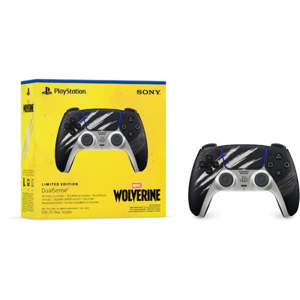 Фото - Геймпад PlayStation Dualsense BT [Marvel's Wolverine Adamantium Limited Edition]