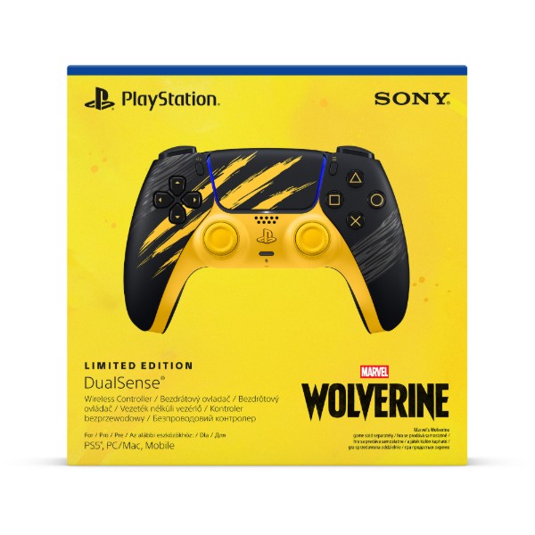 Фото - Геймпад PlayStation Dualsense BT [Marvel's Wolverine Yellow Limited Edition]
