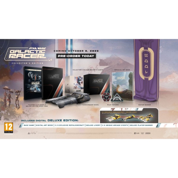 Фото - Ігровий диск PS5 Star Wars Galactic Racer Racer Collectors Edition