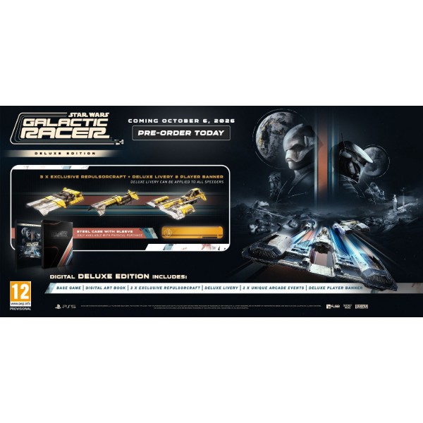 Фото - Ігровий диск PS5 Star Wars Galactic Racer Racer Deluxe Edition