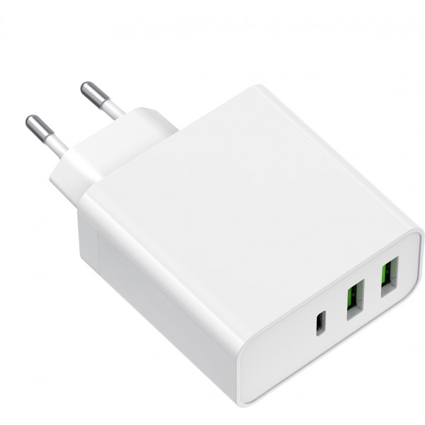 Фото - Сетевое зарядное устройство Platinet Wall Charger 65W Type-C PD65W+USB2.4A (PLCUPD65W) Фото - Сетевое зарядное устройство Platinet Wall Charger 65W Type-C PD65W+USB2.4A (PLCUPD65W)