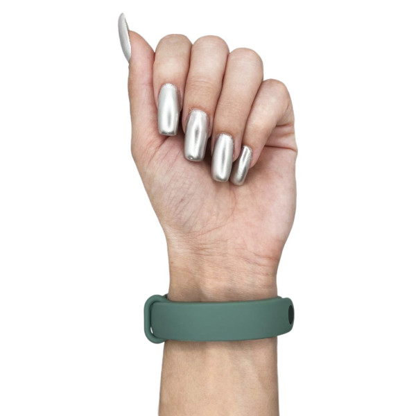 Фото - Ремінець для фітнес-браслета BeCover for Xiaomi Mi Smart Band 10 Pine-Green (713604)