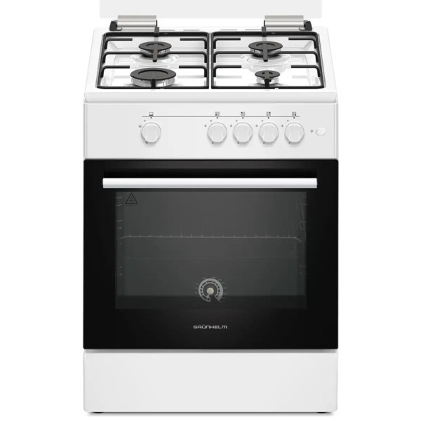 Фото - Плита газовая Grunhelm G4FG6612GB