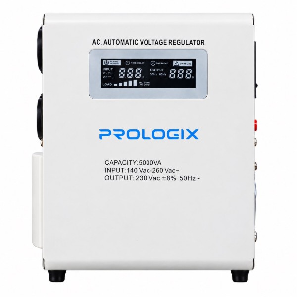 Фото - Стабілізатор напруги ProLogix 5000VA (PLSTAB-REL5000W)