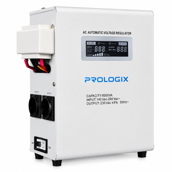 Фото - Стабілізатор напруги ProLogix 8000VA (PLSTAB-REL8000W)