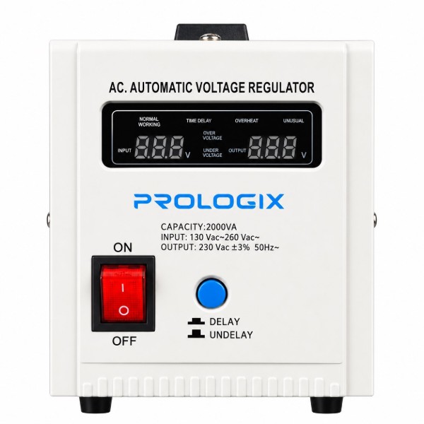 Фото - Стабілізатор напруги ProLogix 2000VA (PLSTAB-SER2000T)
