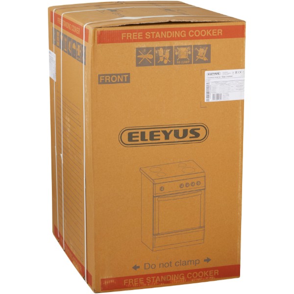 Фото - Плита газовая ELEYUS CUBA 5501 EF WH