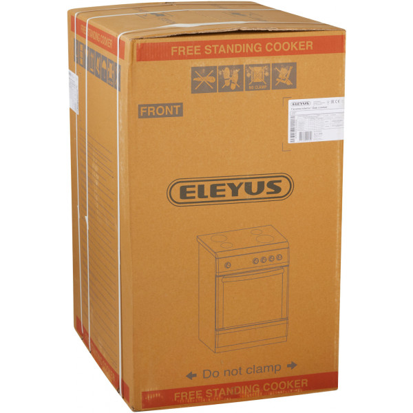 Фото - Плита газова ELEYUS CUBA 6001 EF BR