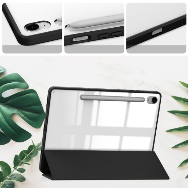 Фото - Чохол для планшета BeCover Soft Edge з кріпленням для стілусу for Samsung Galaxy Tab S10 FE (SM-X520/SM-X526) 10.9" Black (713300)